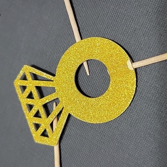 Plastic Crystal Heels and Engagement Ring Picks - Picture 8 of 12